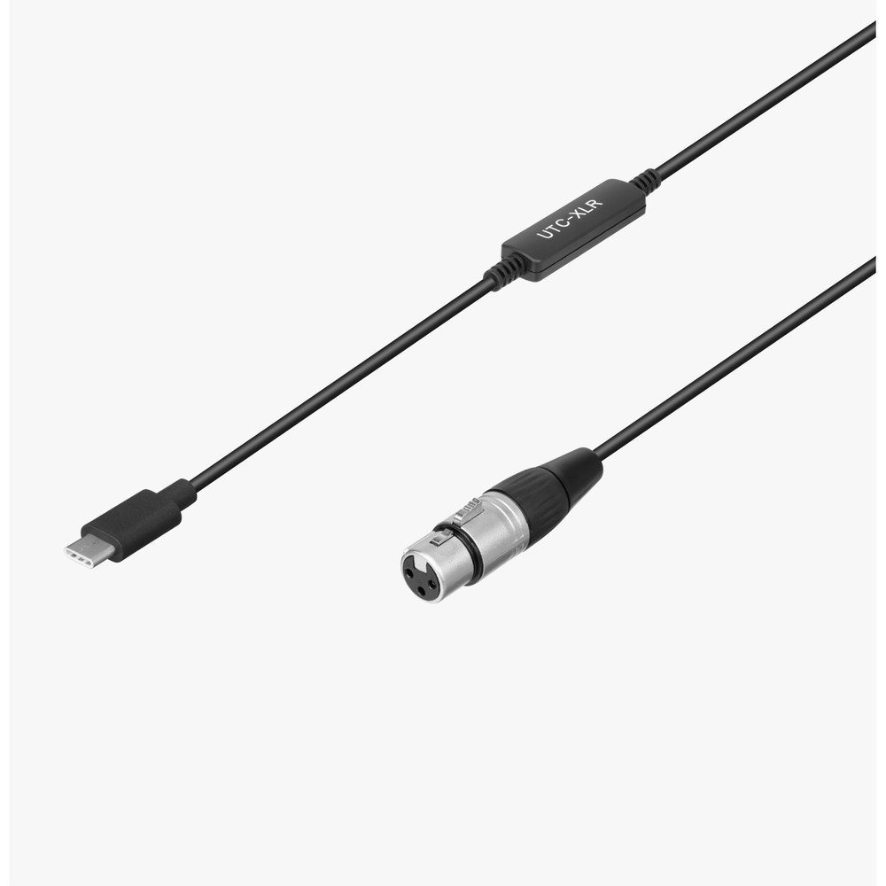 UTC-XLR XLR Female to USB Type-C Microphone Interface Cable for Android Smartphones & Tablets 19.7' (6m)