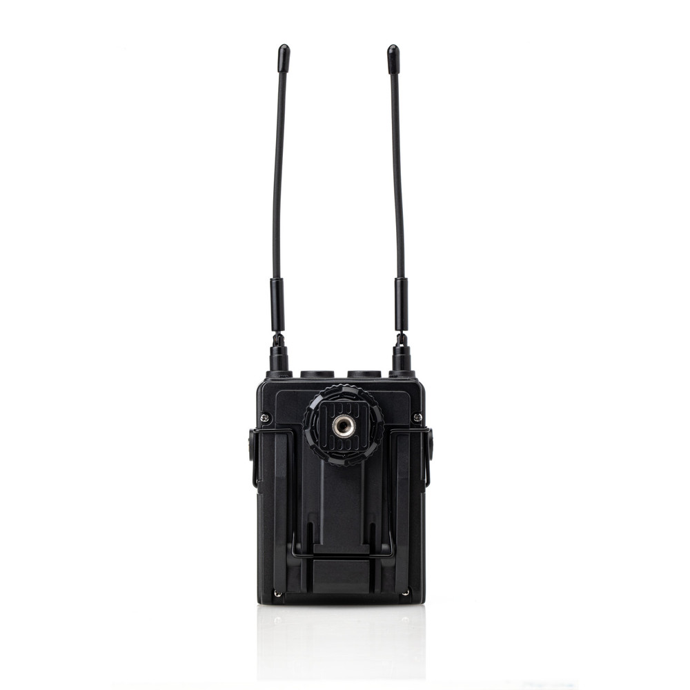 UwMic9S Kit 2 Advanced 2-Person Wireless UHF Lavalier System with Dual Camera-Mount Receiver, Premium DK3A Lavaliers, Li-Ion Power, Hard Case & more