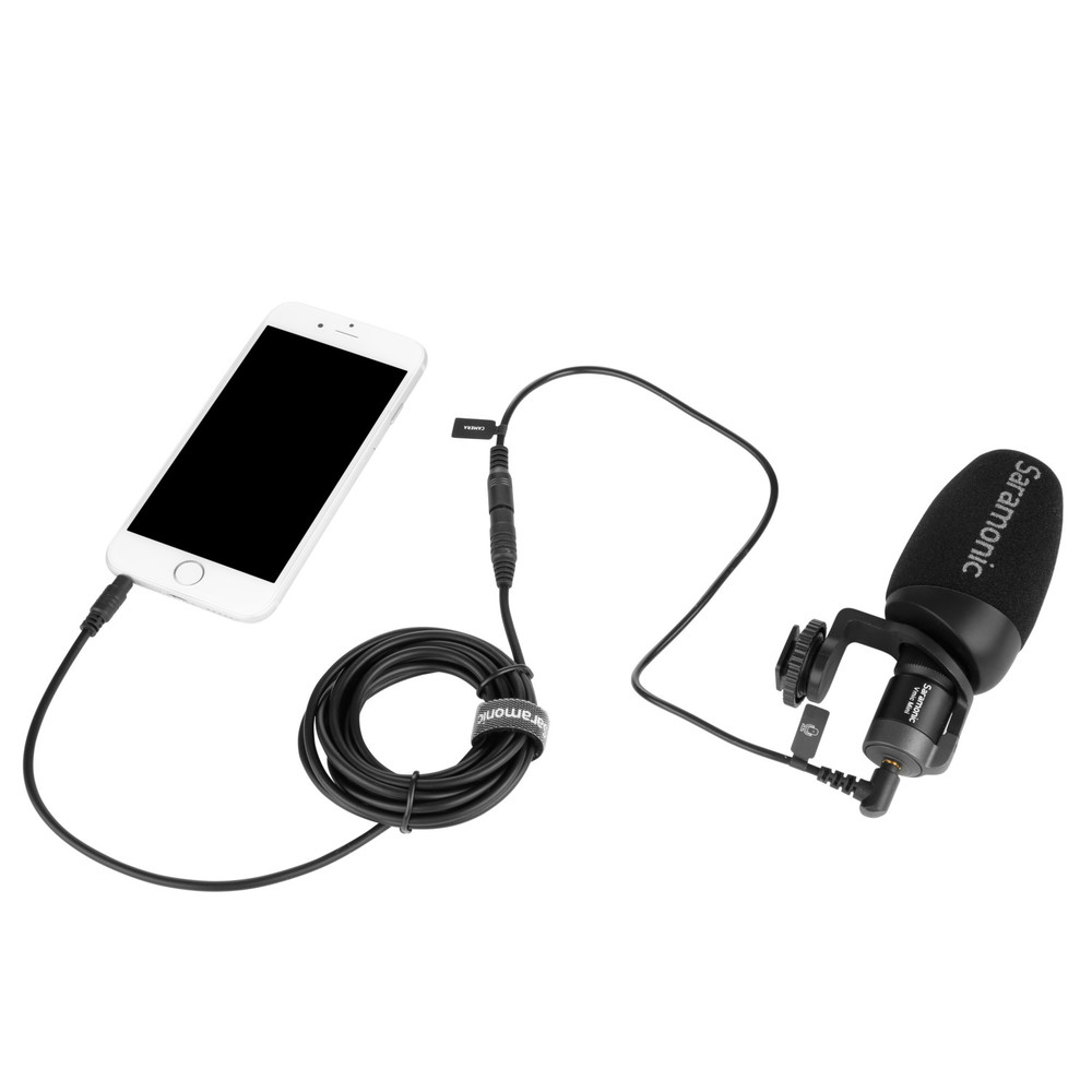 SR-SC2500 8.2 (2.5m) Microphone, Headphones & Audio Extension Cable with 3.5mm Female to Male TRRS for Smartphones, Tablets, Cameras, Computers & more