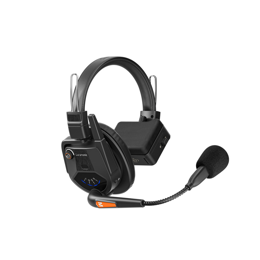 WiTalk9-3S Advanced 3-Person Full-Duplex 1.9GHz Wireless Single-Ear Headset Intercom System