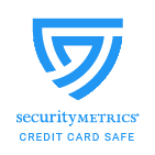 SecurityMetrics card safe certification logo