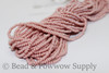 11/0 Seed Beads Opaque Luster Pink