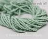 11/0 Seed Beads Opaque Celadon (tint)