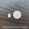 Star Bright 3230 12x7mm Pear Crystal AB (sold individually)