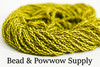 11/0 Seed Beads Striped Black on Yellow