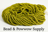 11/0 Seed Beads Striped Black on Yellow