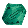 6mm Preciosa Crystal Bicones Emerald