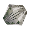 6mm Preciosa Crystal Bicones Black Diamond