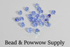 6mm Preciosa Crystal Bicones Light Sapphire Opal