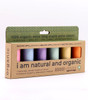 Scanfil Organic Cotton  50/2 WT 500 Yard Pastels 6 Spool + Rack Set