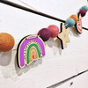 The Woodsy Craft Co. - DIY Craft Kit - Rainbow Garland