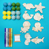 The Woodsy Craft Co. - DIY Craft Kit - Under the Sea Garland