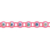 SS6 Rhinestone Banding 10 Yard Card - Hot Pink