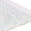 SS8 Rhinestone Banding 10 Yard Card - White