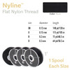 Nyline Black Size Assortment