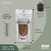 11/0 Linea Beads 049 Milk Chocolate - 30 gram bag