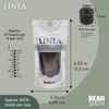 11/0 Linea Beads 050 Dark Chocolate - 30 gram bag