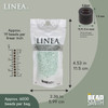 11/0 Linea Beads 034 Seafoam - 30 gram bag