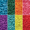 11/0 Linea Beads Mix Rainbow - 8 colors, 6 grams each
