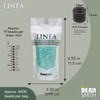 11/0 Linea Beads 036 Satin Aqua - 30 gram bag
