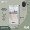 11/0 Linea Beads 053 Crystal AB - 30 gram bag