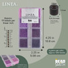 11/0 Linea Beads Mix Violet Vibes - 8 colors, 6 grams each