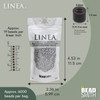 11/0 Linea Beads 005 Metallic Bright Silver - 30 gram bag