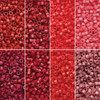 11/0 Linea Beads Mix Crimson Crush - 8 colors, 6 grams each