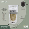 11/0 Linea Beads 055 Metallic Gold - 30 gram bag