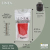 11/0 Linea Beads 023 Hot Red - 30 gram bag