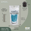11/0 Linea Beads 041 Blue - 30 gram bag