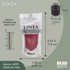 11/0 Linea Beads 025 Cranberry - 30 gram bag