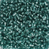 11/0 Linea Beads 058 Silver Lined Blue Zircon - 30 gram bag