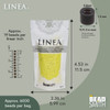 11/0 Linea Beads 027 Yellow - 30 gram bag