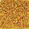 11/0 Linea Beads 061 Silver Lined Gold - 30 gram bag