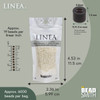 11/0 Linea Beads 014 Eggshell- 30 gram bag