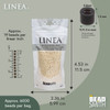 11/0 Linea Beads 015 Satin Cream - 30 gram bag
