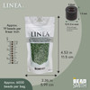 11/0 Linea Beads 063 Silver Lined Green - 30 gram bag