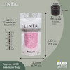 11/0 Linea Beads 064 Bubblegum Pink - 30 gram bag