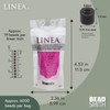 11/0 Linea Beads 016 Hot Pink - 30 gram bag
