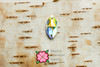 Swarovski 3223 Navette 18x9mm Crystal AB Sew-on (sold invidually)