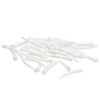Dentalium Smooth White 0.5-0.75Inch 100 Pieces Per Bag