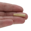 1" Antique Bone Hairpipe (sold individually)