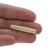 1.5" Antique Bone Hairpipe (sold individually)