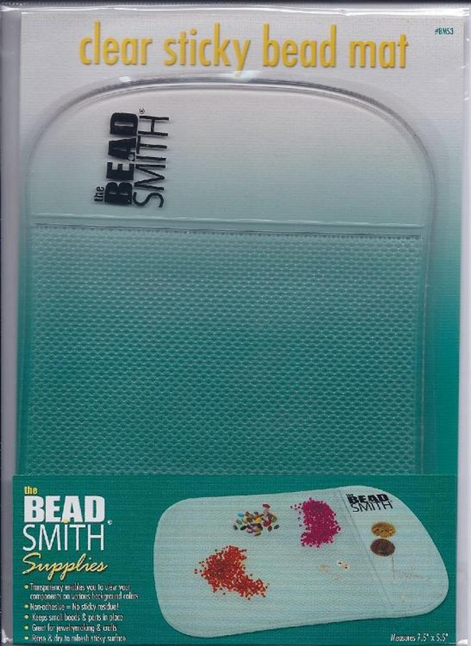 Clear Sticky Bead Mat - Bead & Powwow Supply