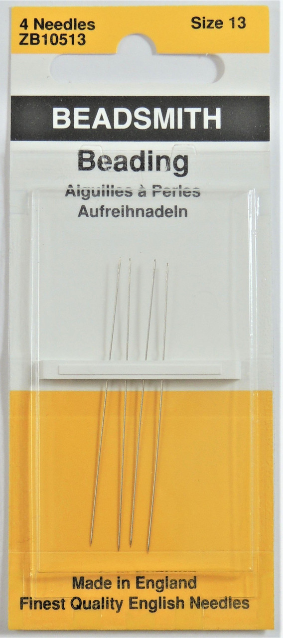  Beading Needles (Size 12) 25pc with Needle Storage