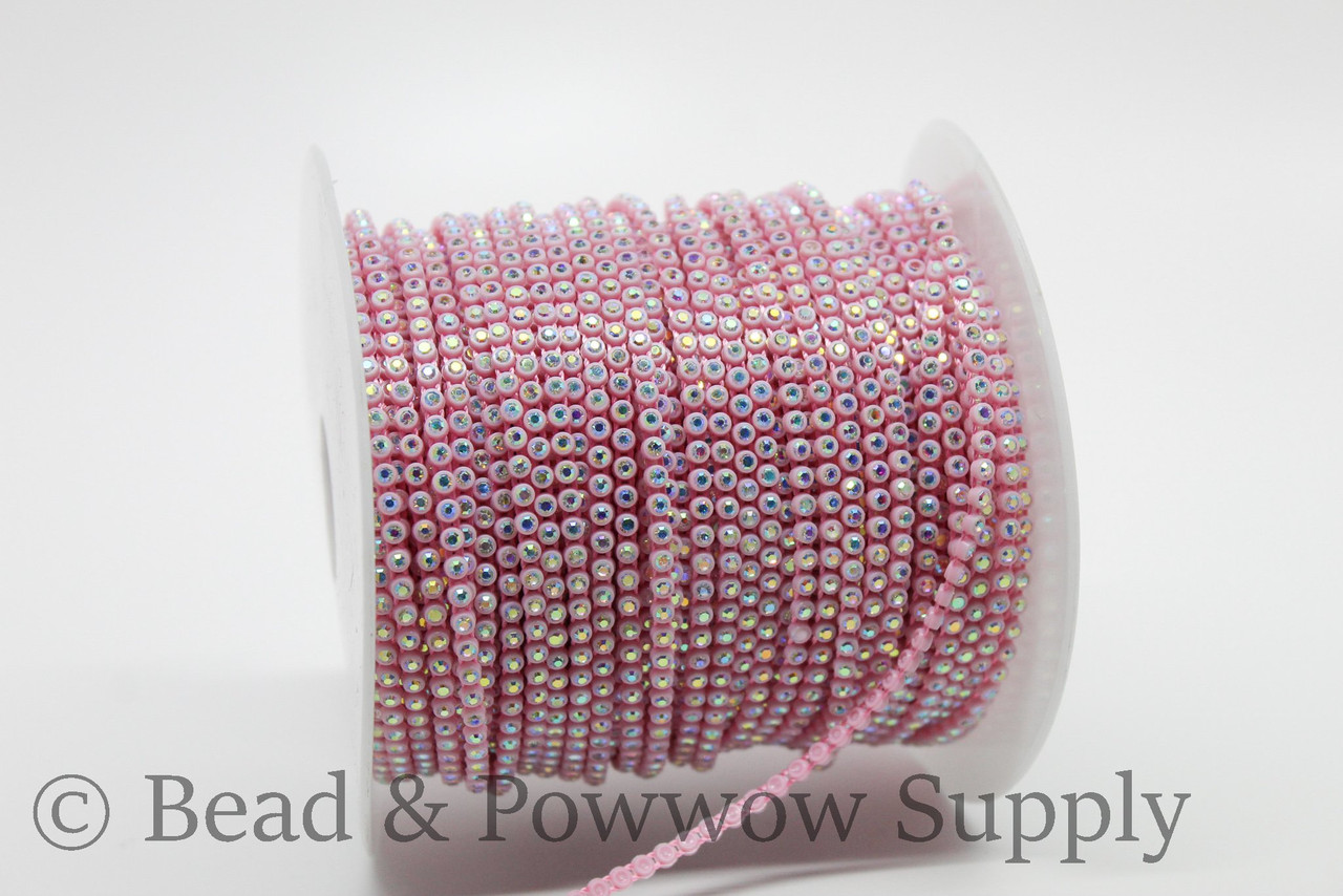 6-3639 Pearlized Crystal AB/Pink