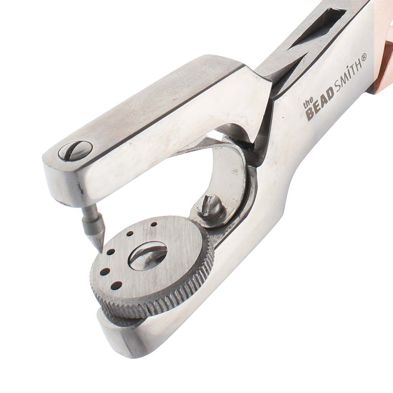 Metal Manual Hole Punch Silver Circle Hole Pattern Belt Hole - Temu