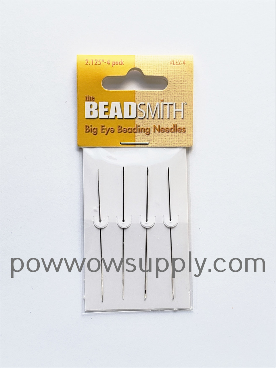 Big Eye Needle 2.125 - 4 pack - Bead & Powwow Supply