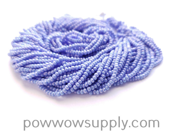 11/0 Seed Beads Opaque AB Dark Periwinkle